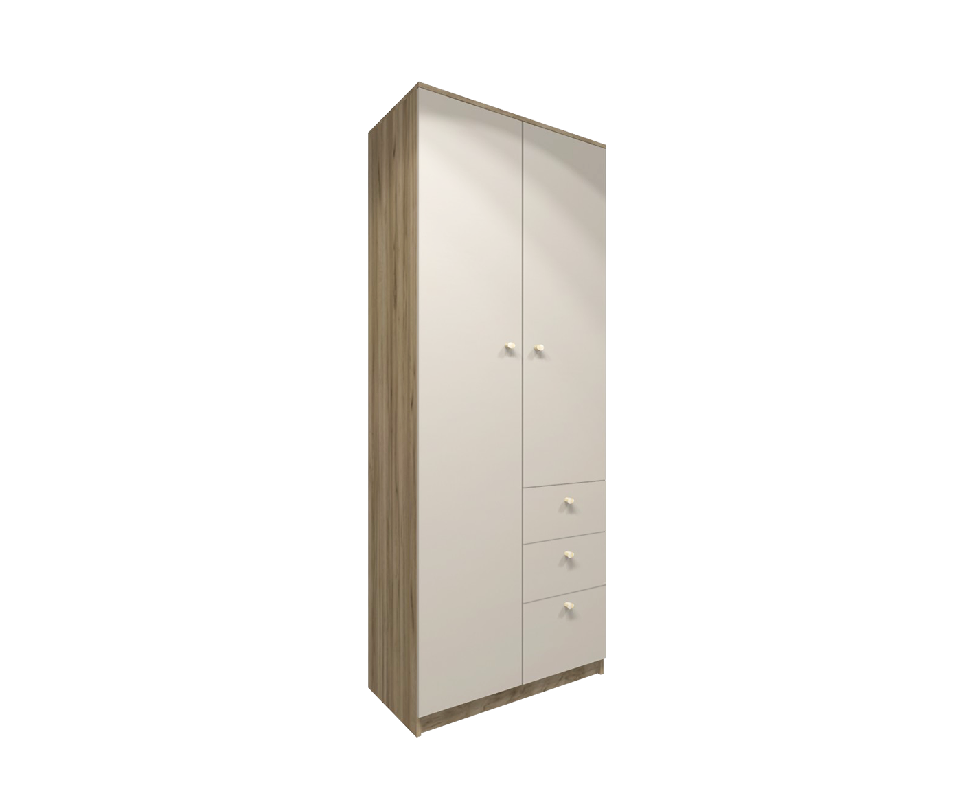 Шкаф «Кашемир» 75х50х210 cм (штанга,ящики)